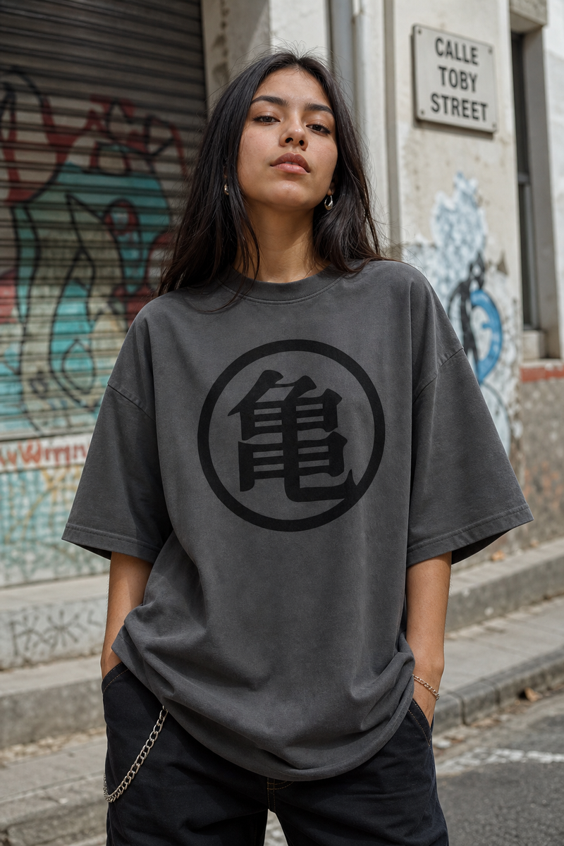 Playera Oversize Pigment Sello TØBY